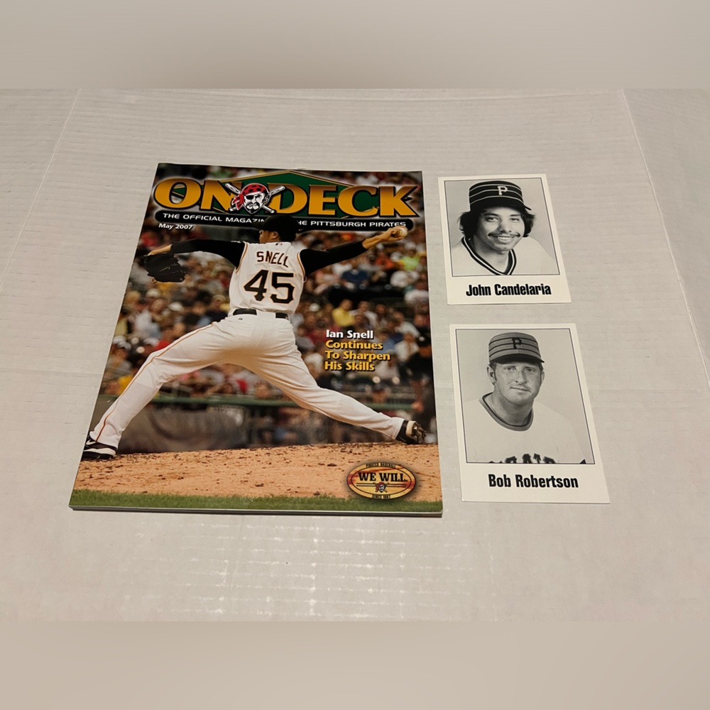 2007 Pittsburgh Pirates Official Magazine With Extras